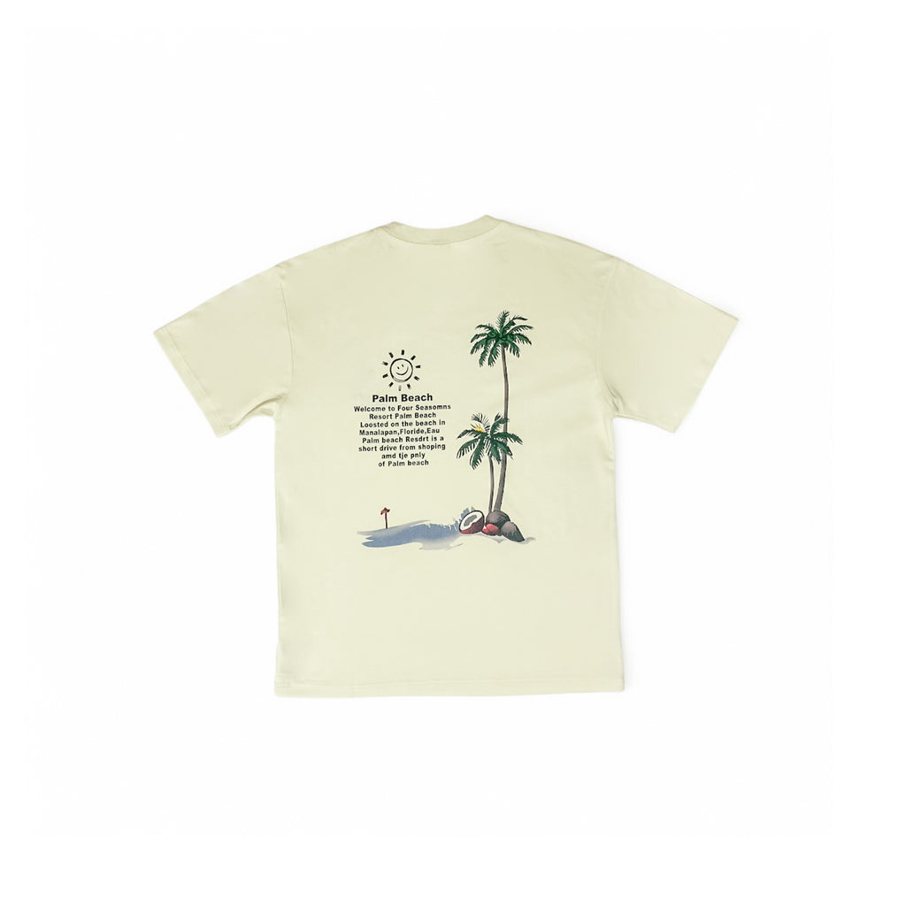 Camiseta oversize (palm beach)