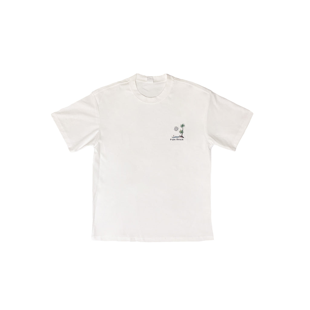 Camiseta oversize (palm beach)