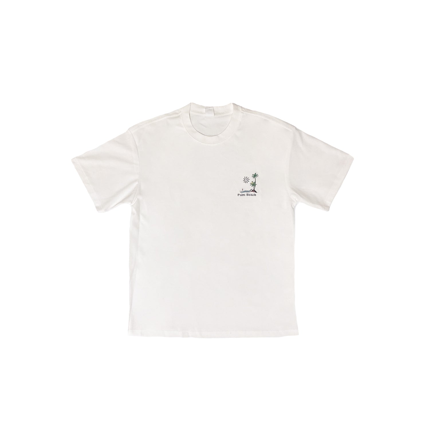 Camiseta oversize (palm beach)